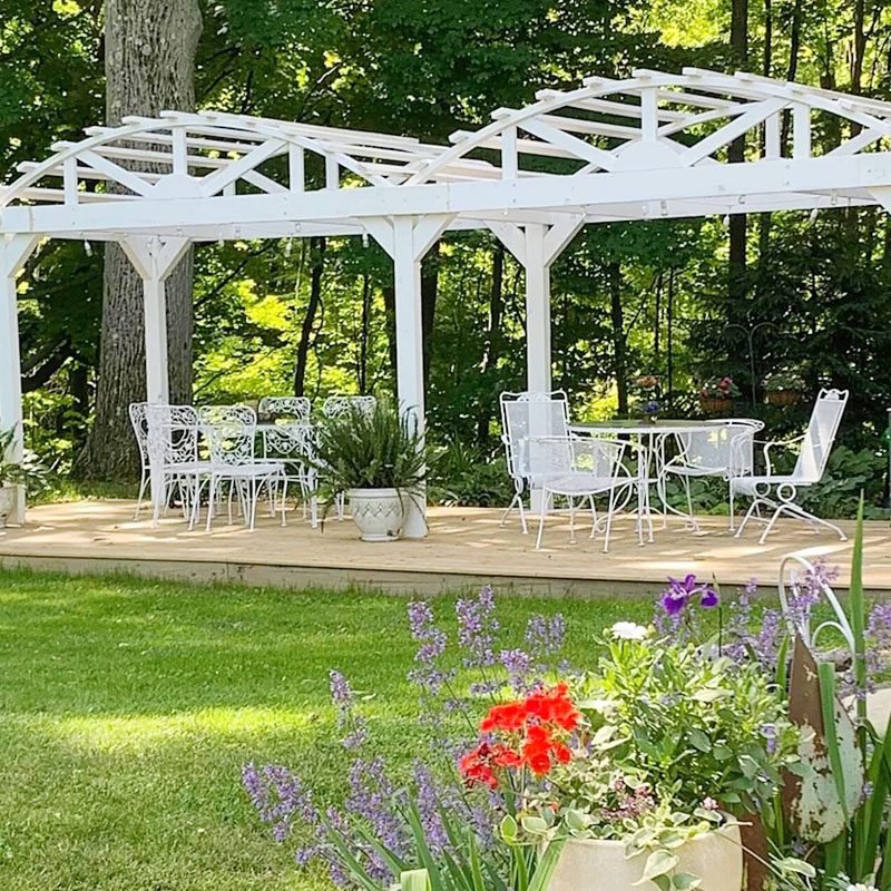 Gazebo for special events and wine